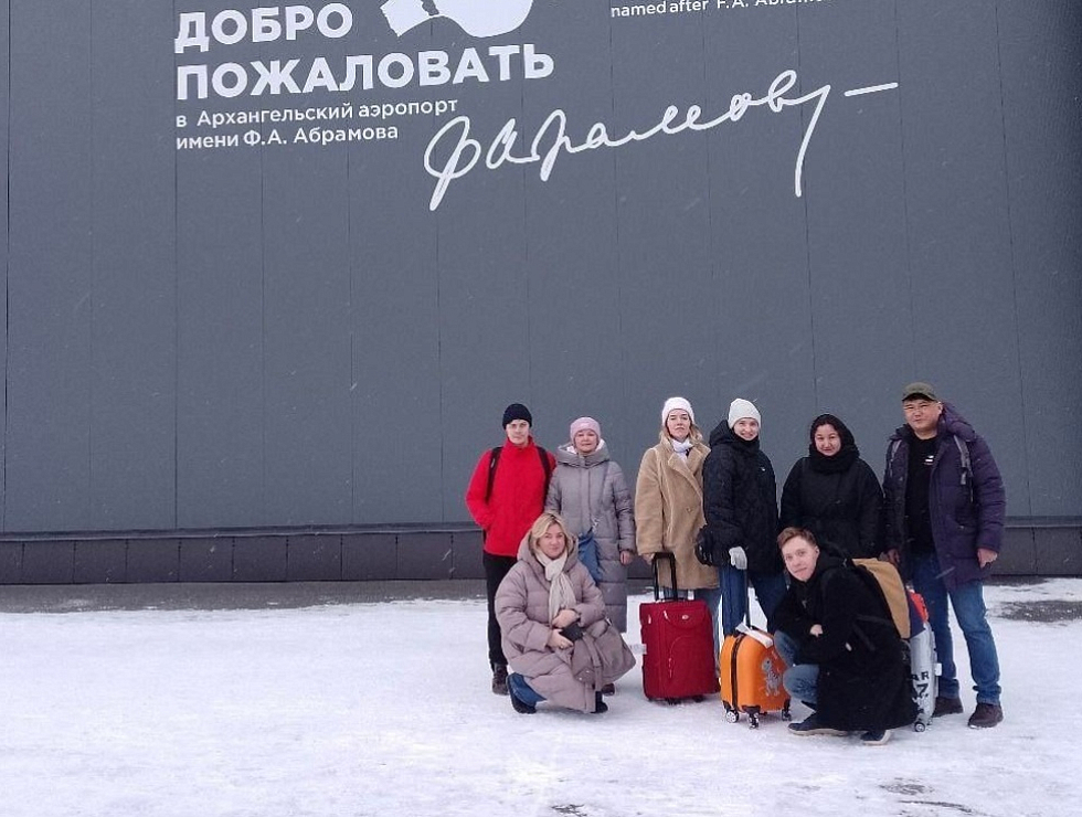 Мы приехали в снежный Архангельск!